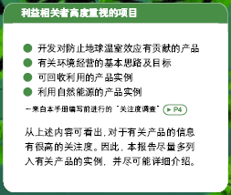 利益相关者高度重视的项目