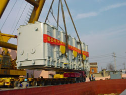 常州东芝研制成功国内最大电力变压器