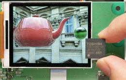 东芝推出手机3D游戏用世界最高性能LSI