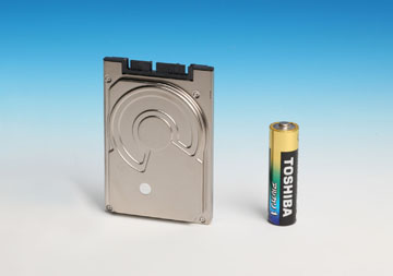 东芝推出5,400转1.8英寸硬盘驱动器