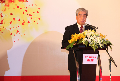 株式会社东芝执行役副社长前田义广现场致辞