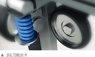 滚轮导靴技术