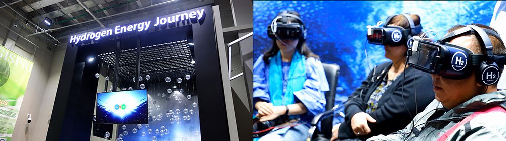 借用VR, 东芝在阿斯塔纳国际博览会的魅力亮相