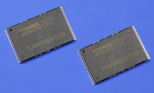 东芝推出采用56nm工艺的16GbNAND闪存