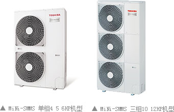 MiNi-SMMS 单相4 5 6HP机型 MiNi-SMMS 三相10 12HP机型